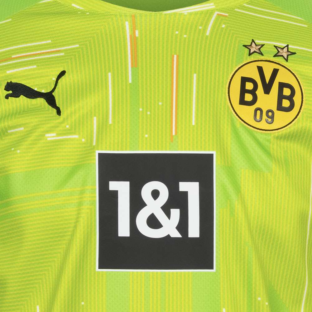 Borussia Dortmund BVB 09 PUMA Kinder Torwart Trikot 759101-51