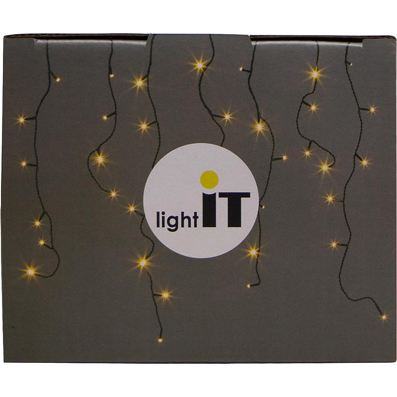 Home Lyslenke 320 LED Istappper, varmhvit, Numedal