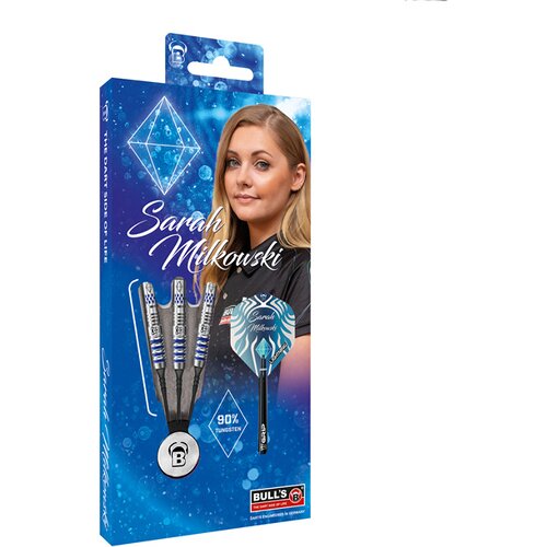 BULL'S DARTPFEIL SARAH MILKOWSKI SOFT DART, 90 % TUNGSTEN