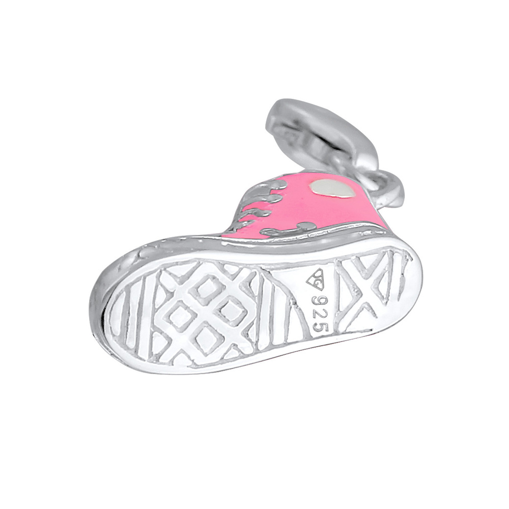 Nenalina Nenalina Amulette Anhänger Turnschuh Sneaker Emaille 925 Silber Pendentif