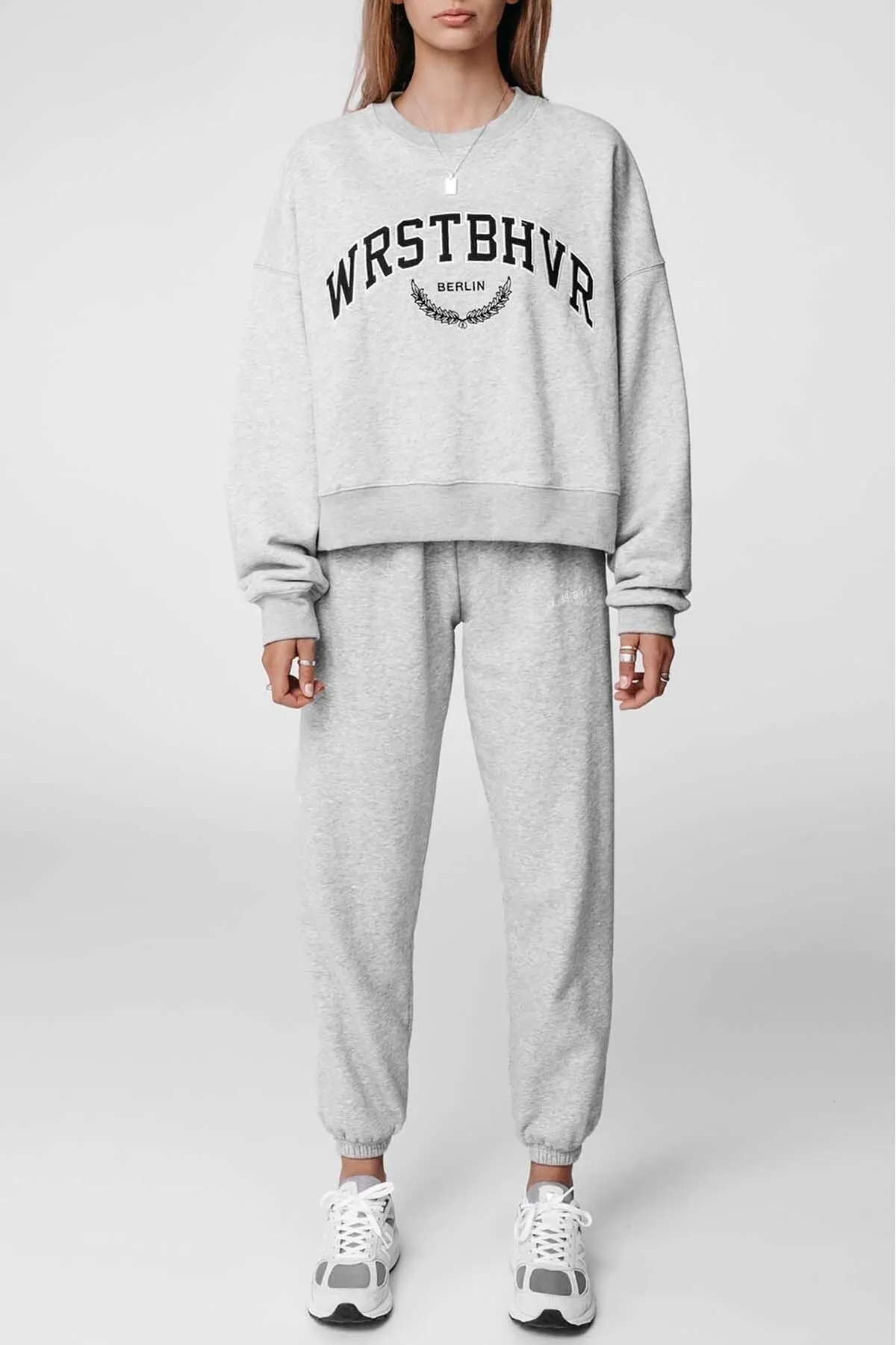 Madmext  Mad Girls Grauer Damen-Trainingsanzug MG835