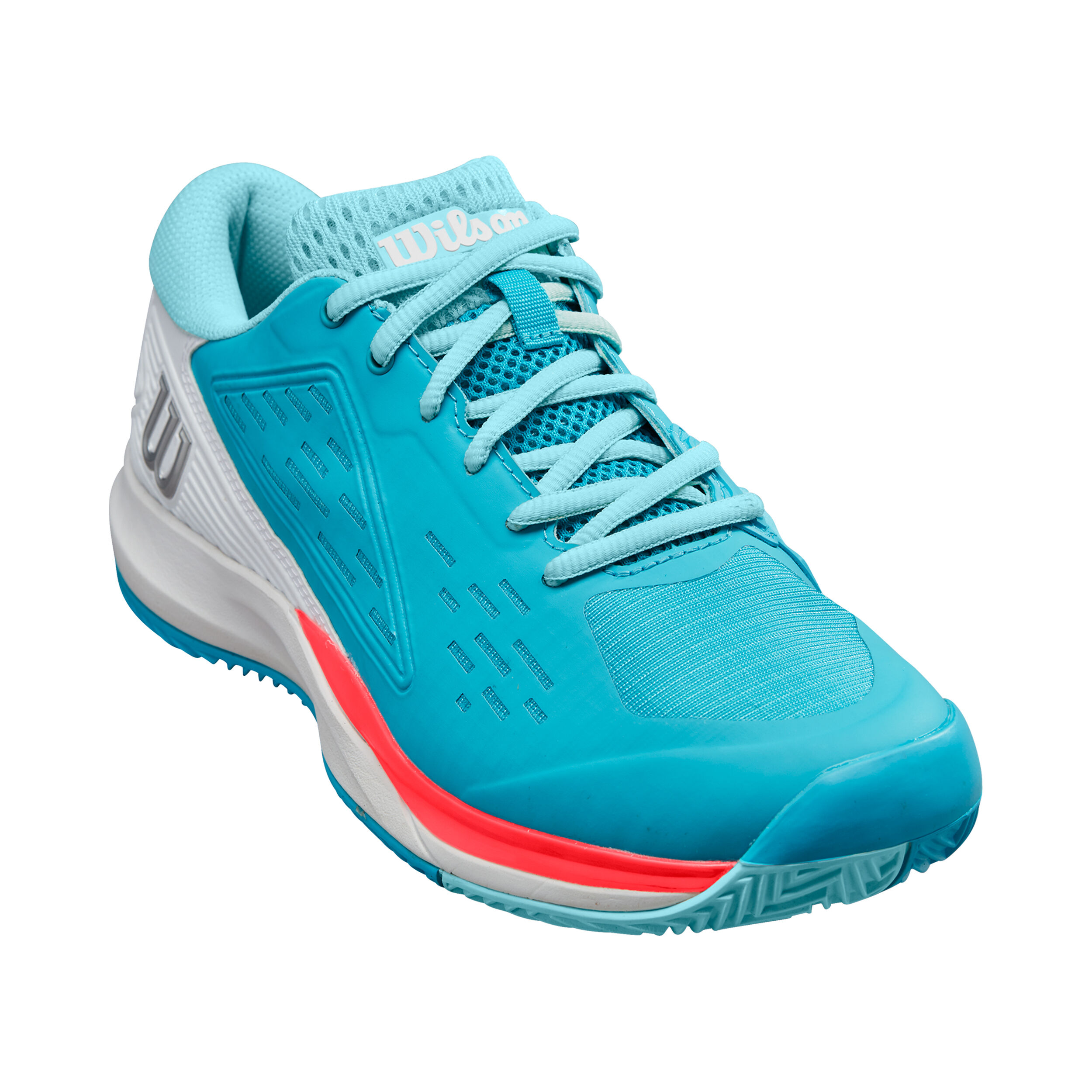 Rush Pro ACE Sandplatzschuh Damen - Türkis, Weiß