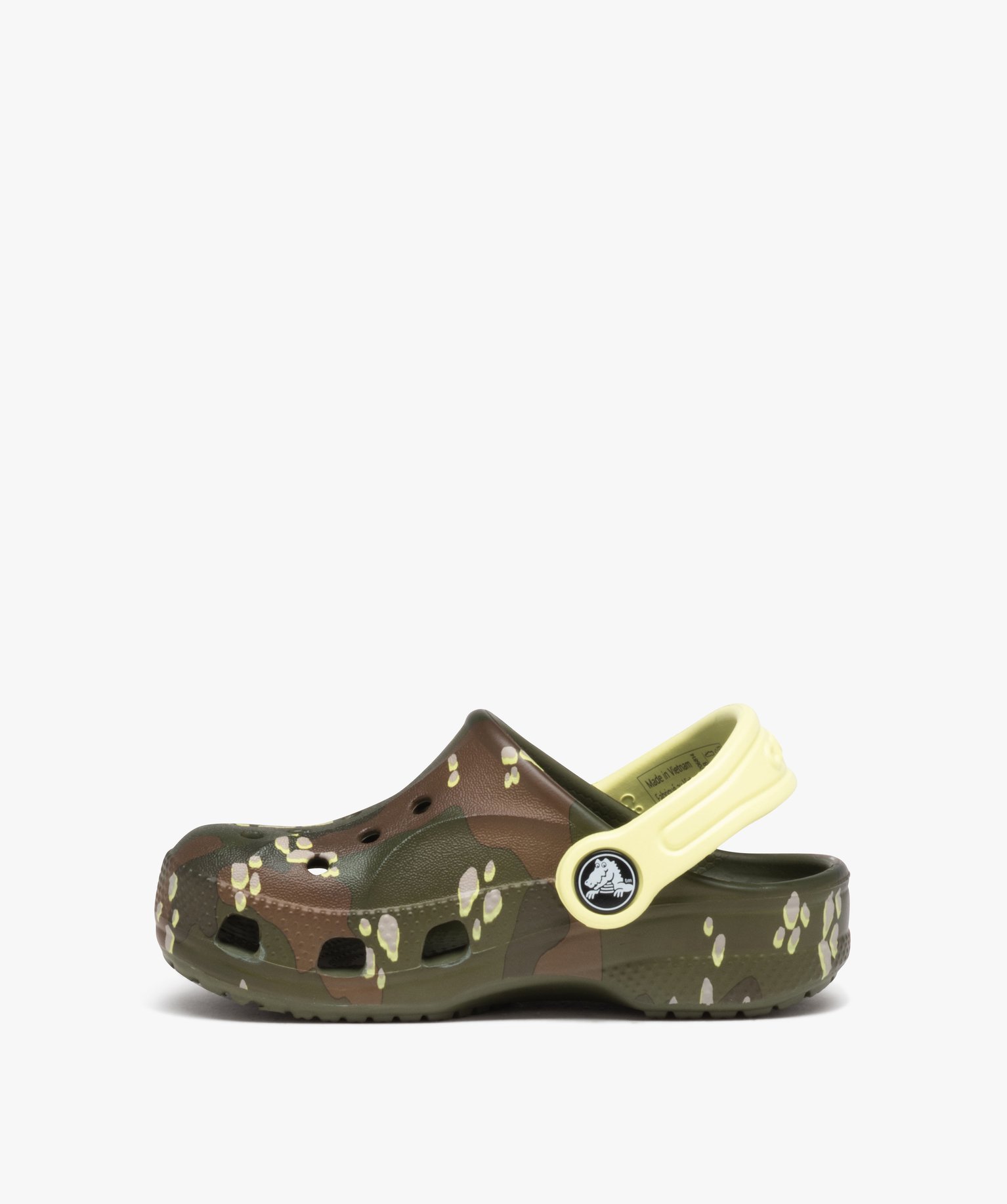 Sabots souples Garçon imprimés - Crocs kaki | GEMO