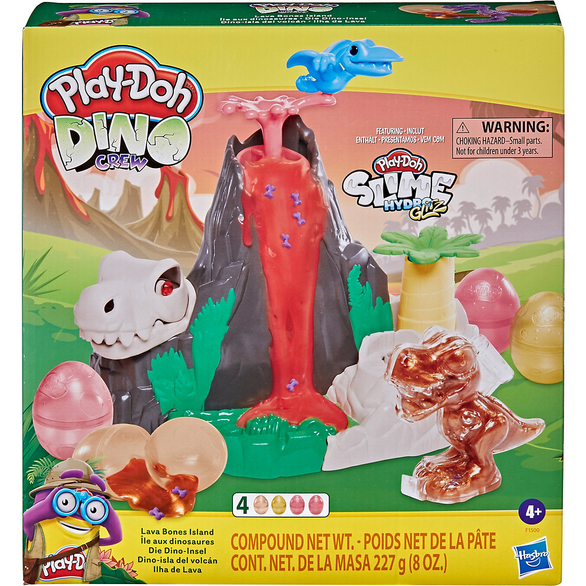Play-Doh Slime Dino Crew Die Dino-Insel Vulkan