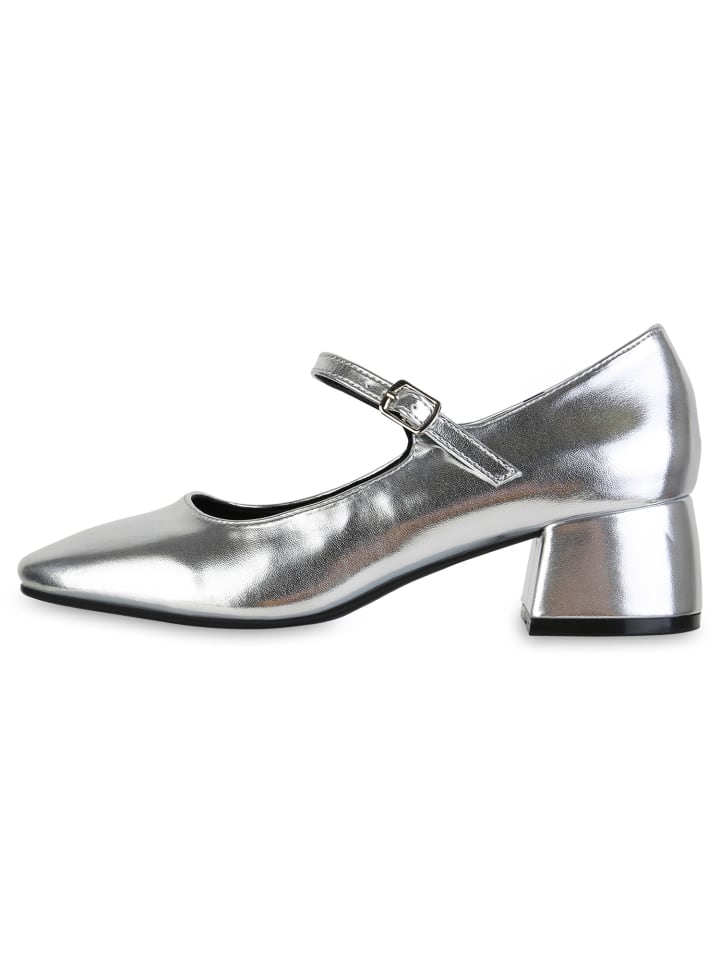 VAN HILL Mary Janes Madison in Silber günstig kaufen
