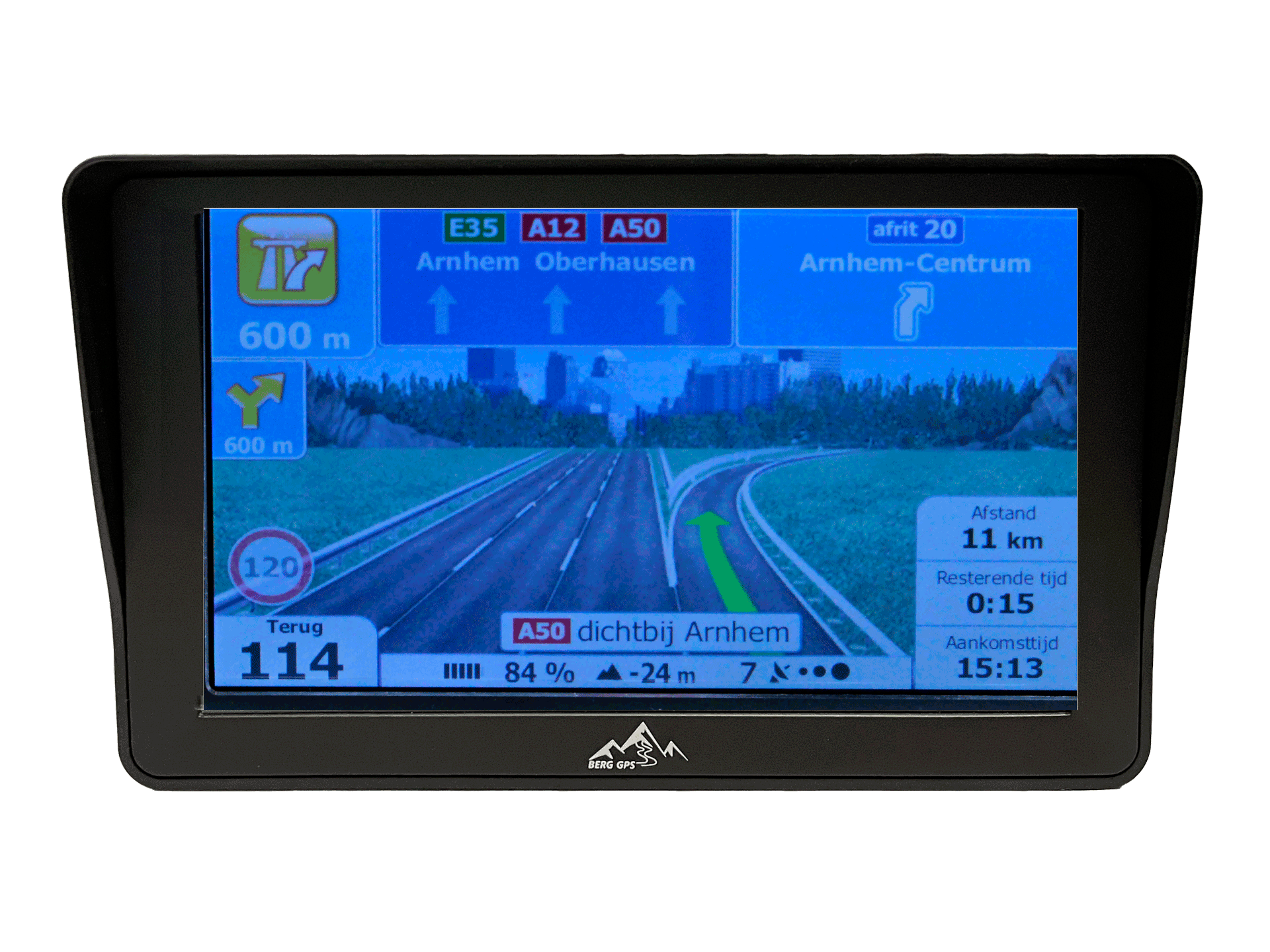 BergGPS - 7-Zoll LKW-Truck-Navigation