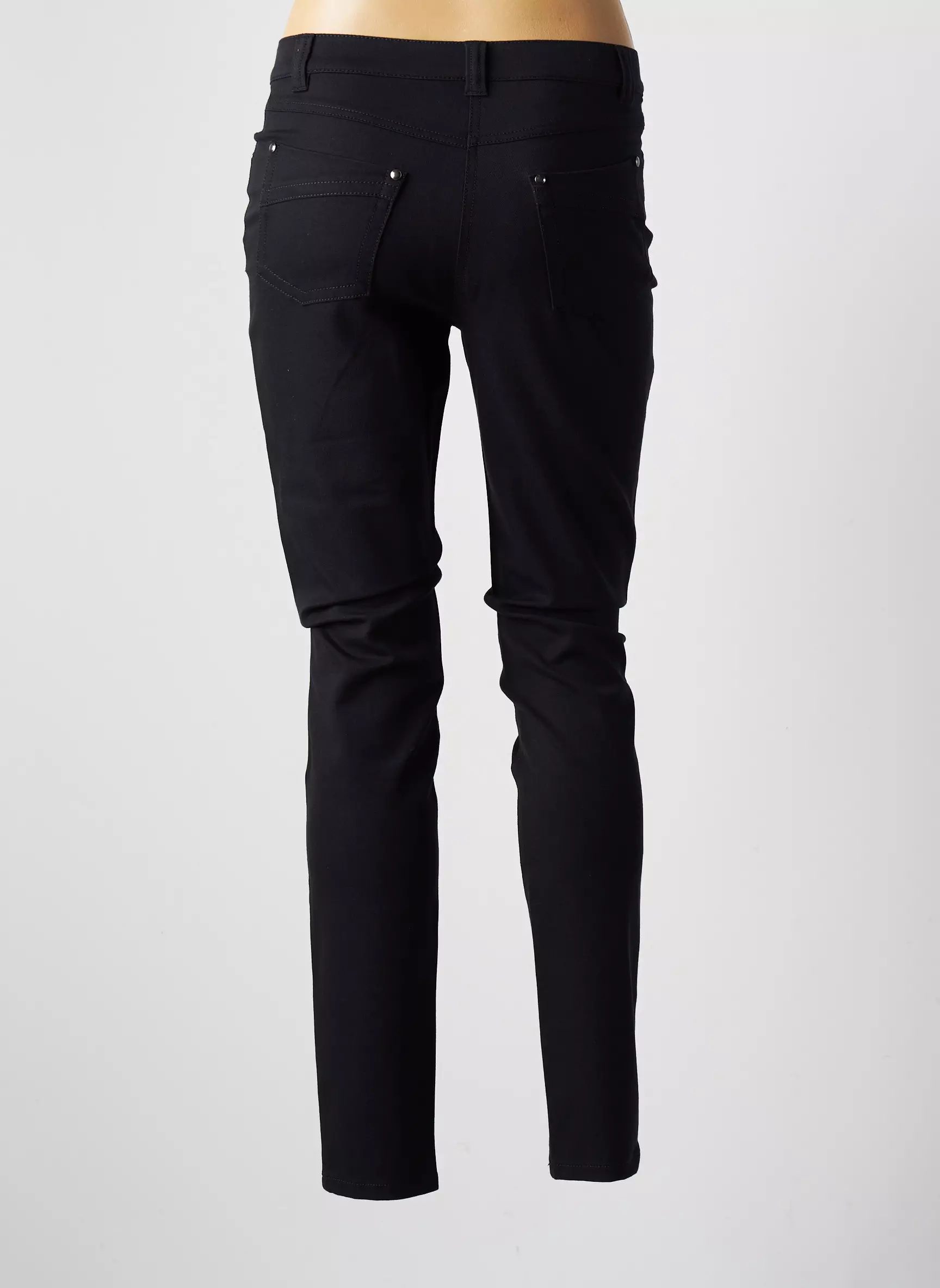 Faber Pantalons Slim Femme couleur noir