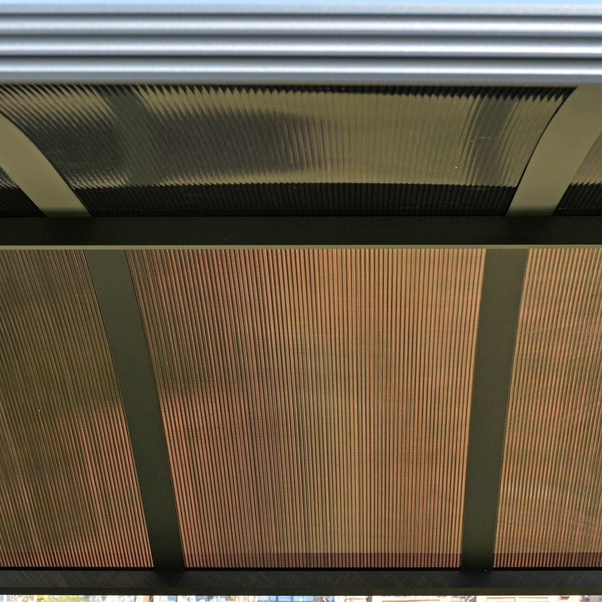 Outsunny Grillpavillon Grillpavillon mit Flammschutzdach