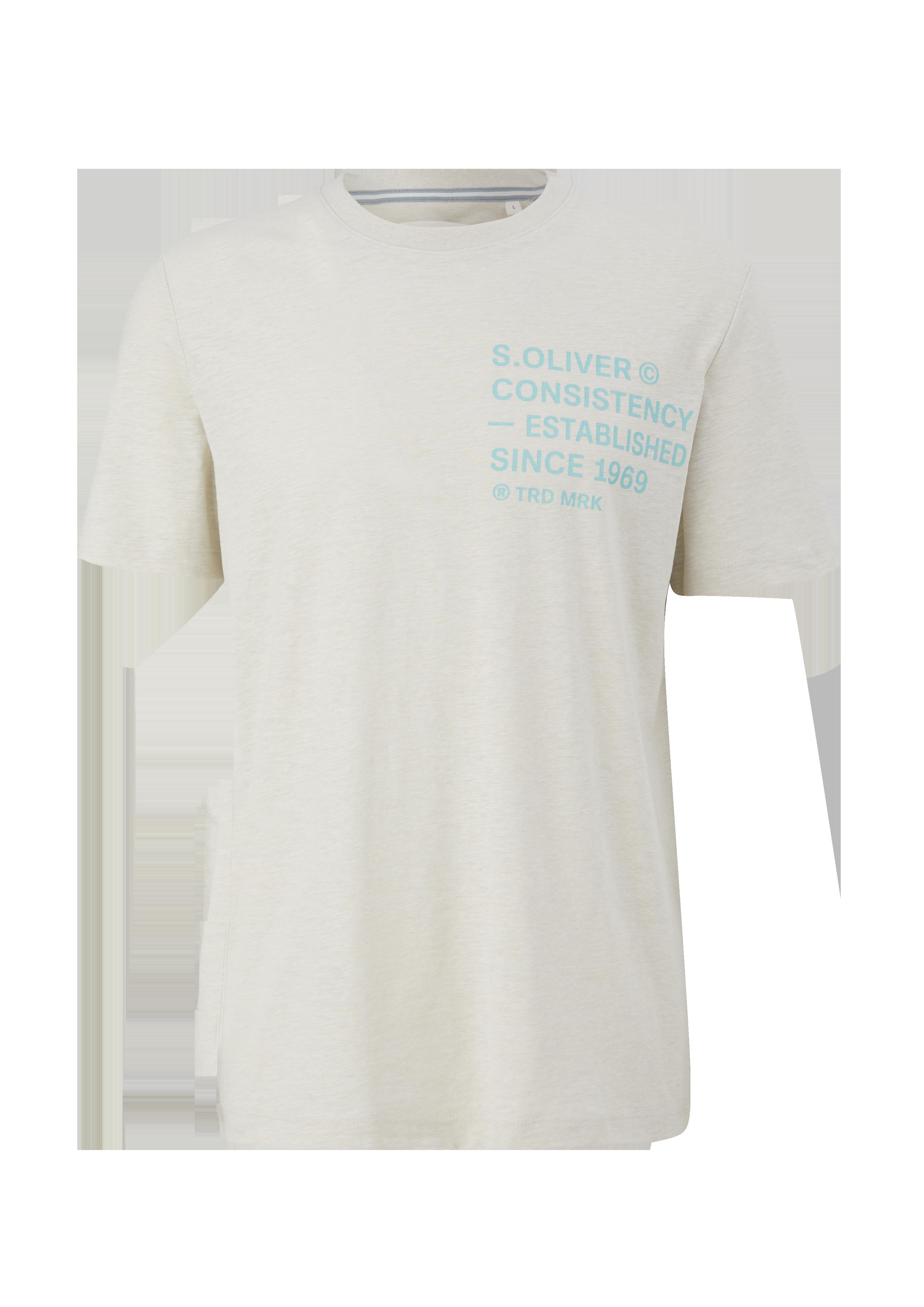 T-Shirt mit Frontprint  2132717-01W2