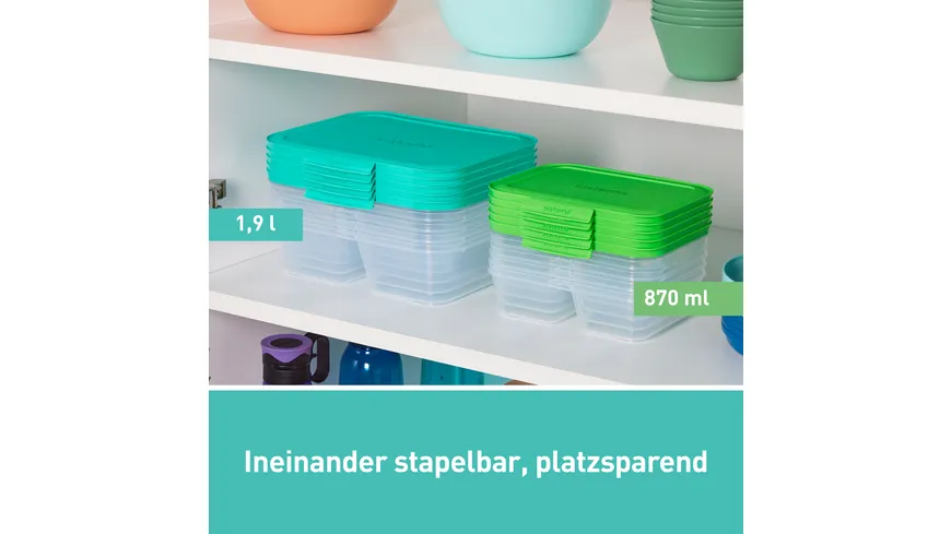 sistema Frischhaltedosen Set NEST IT 1,9l 5-tlg.