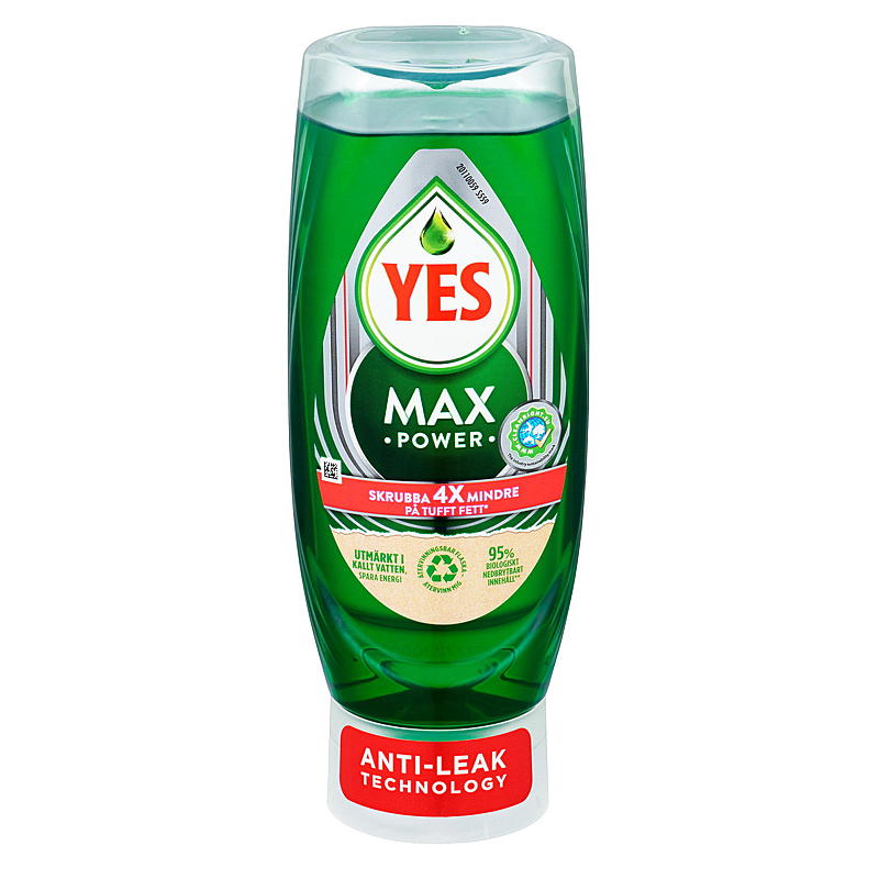 Yes Oppvaskmiddel 450 ml Yes Max Power