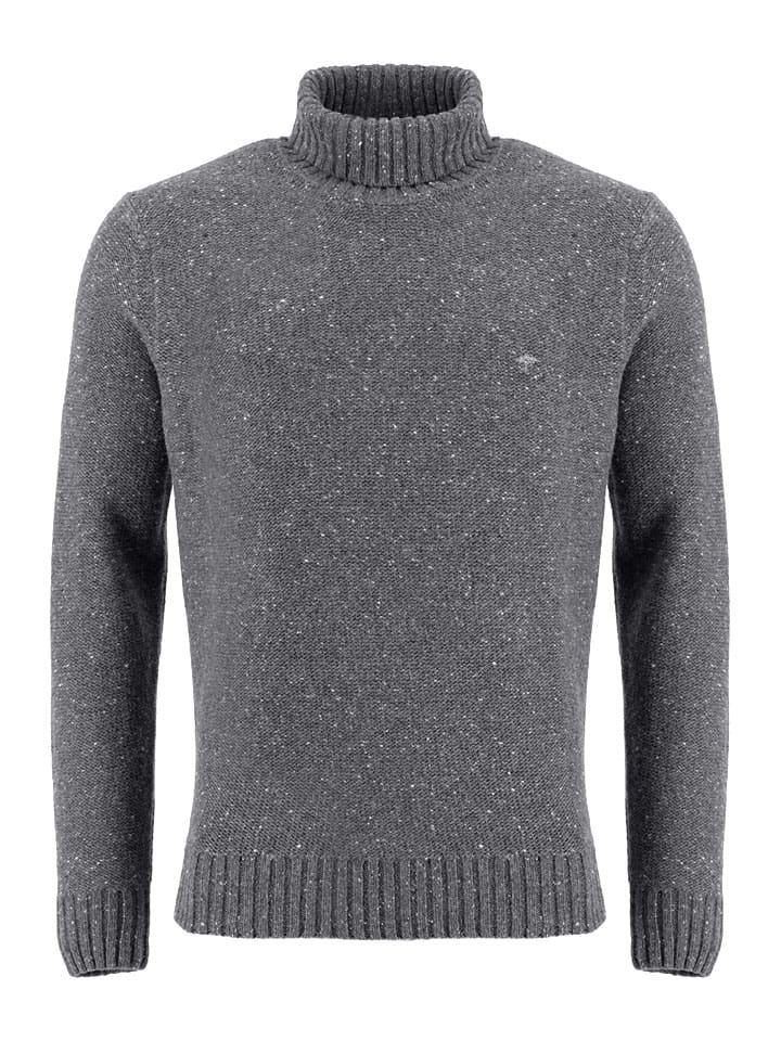 FYNCH-HATTON Rollkragenpullover in Grau günstig kaufen