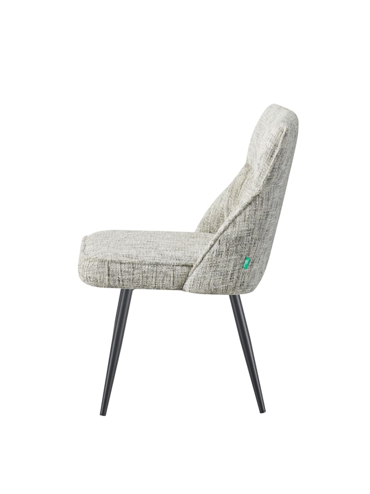 DUBI Möbel 2er-Set: Drehstuhl ALESSIA in Hellgrau - (B)49 x (H)83 x  (T)62 cm günstig kaufen onesize