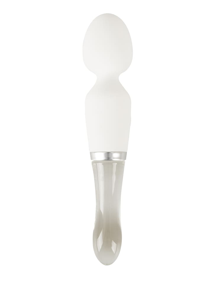 Liaison Massagestab Wand LED Vibrator in weiß günstig kaufen 21,5 cm