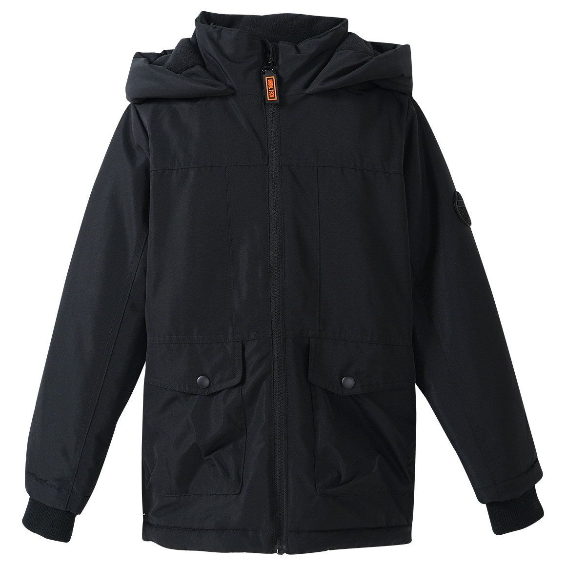 Jungen Winterjacke mit Kapuze