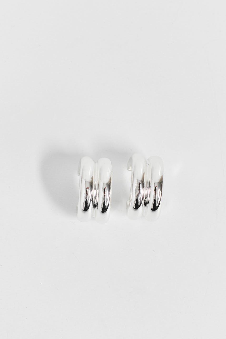 Double hoops earrings
