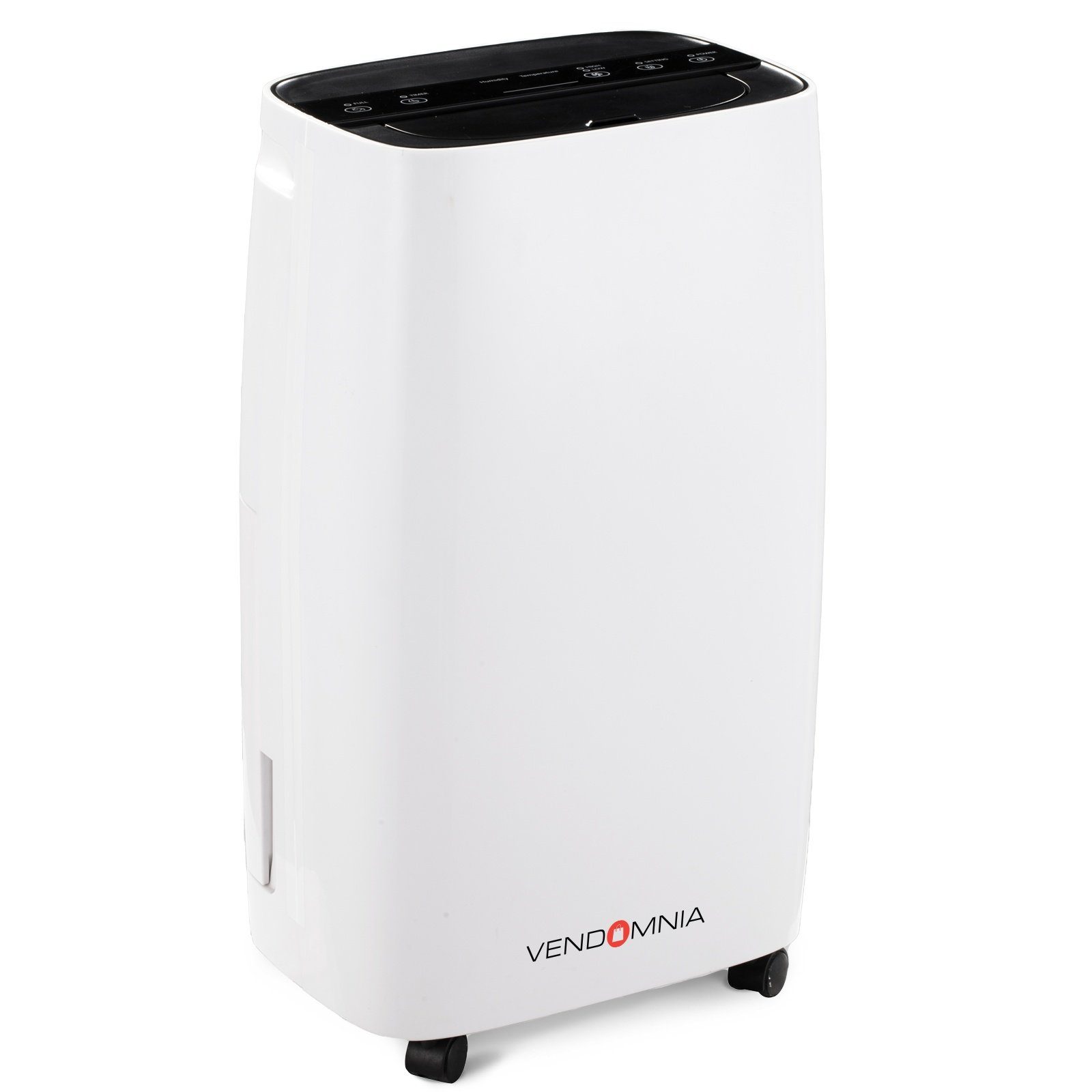 VENDOMNIA Luftreiniger Luftentfeuchter - 10/12 L / Tag, für 18 m² Räume, elektrisch, Digitalanzeige, Raumentfeuchter, Entfeuchtungsgerät