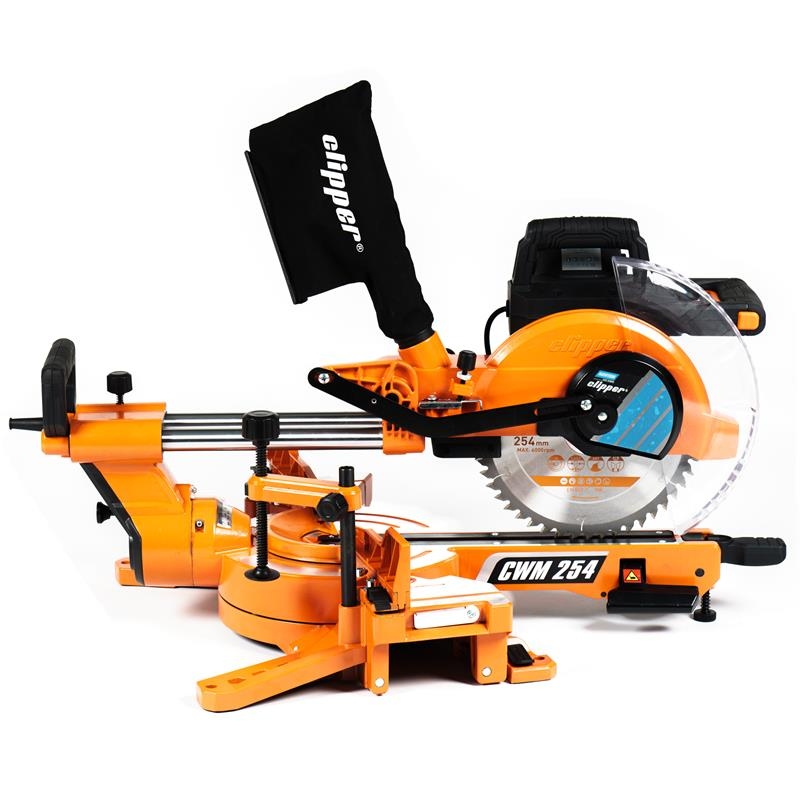 Norton Clipper 70184608464 CWM254 Pokosová pila 254 mm + laser + sada sekáčů zdarma