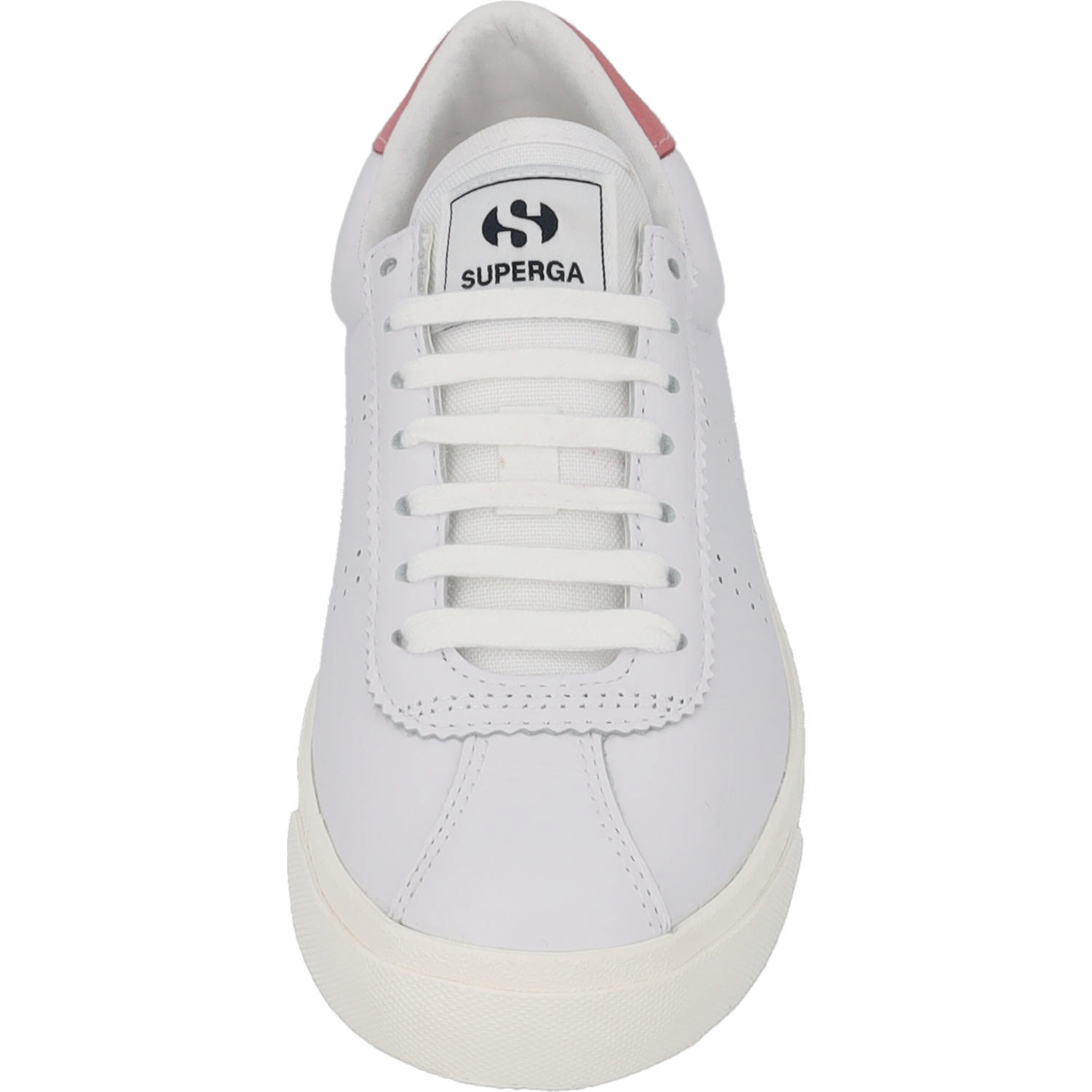 Superga 2843 Club S S7126CW, Sneakers Low, Damen, white pink favorio