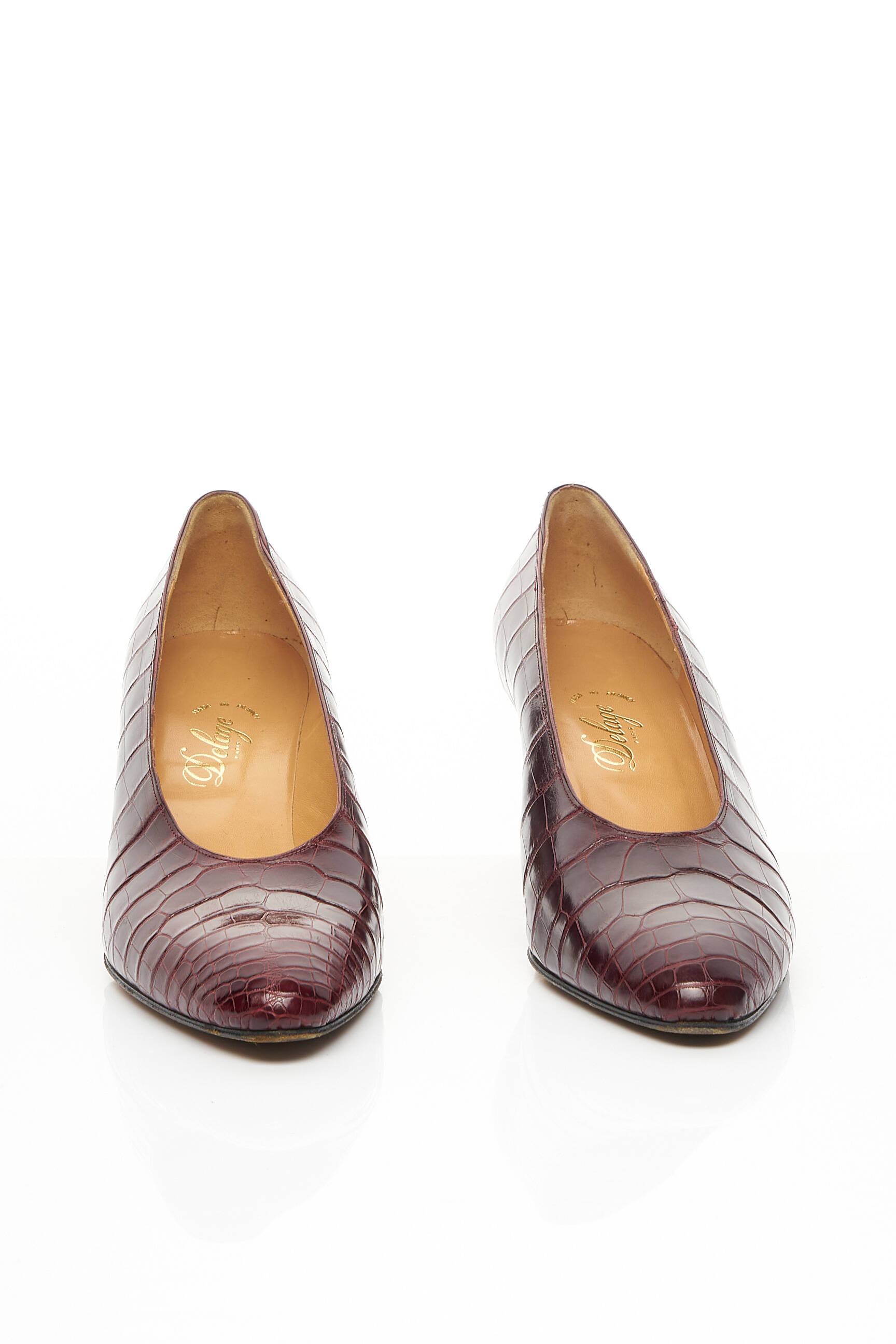 Delage Paris Escarpins Femme couleur rouge