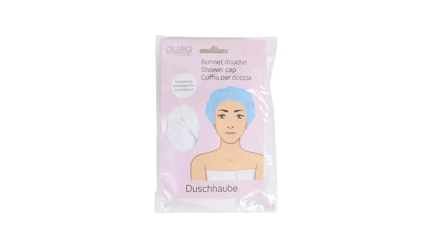 Guilia Duschhaube weiß mit geschweißter Naht weiß