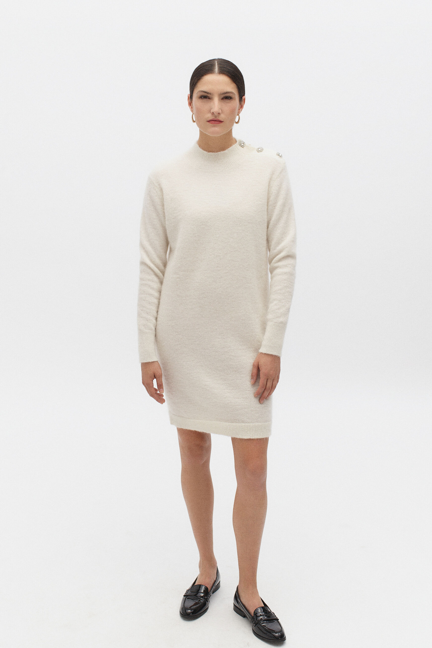 robe cameron ivoire femme