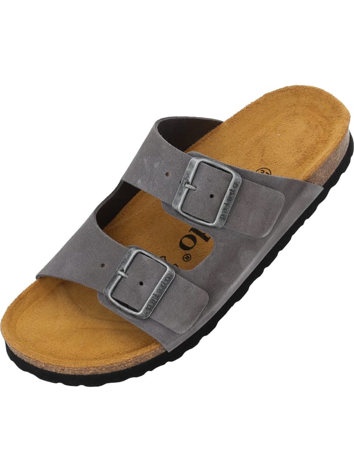 palado Pantoletten in Grau günstig kaufen