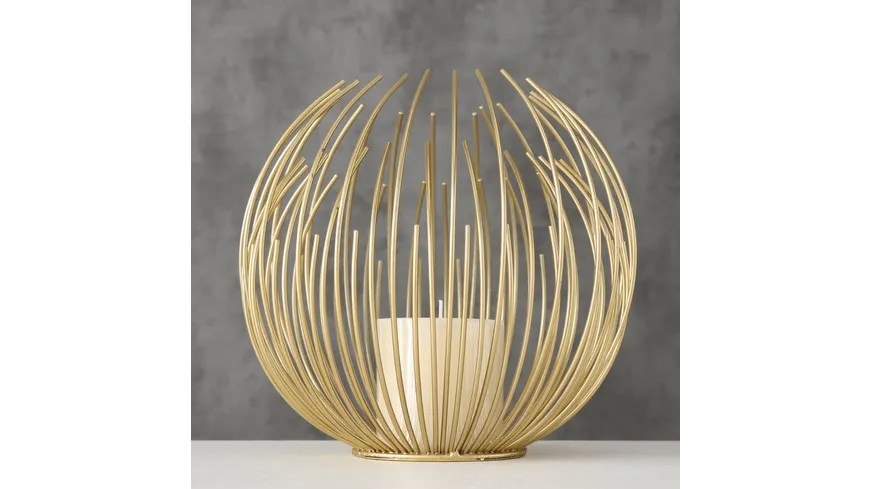 Boltze Windlicht Cylon Ø 20cm Gold