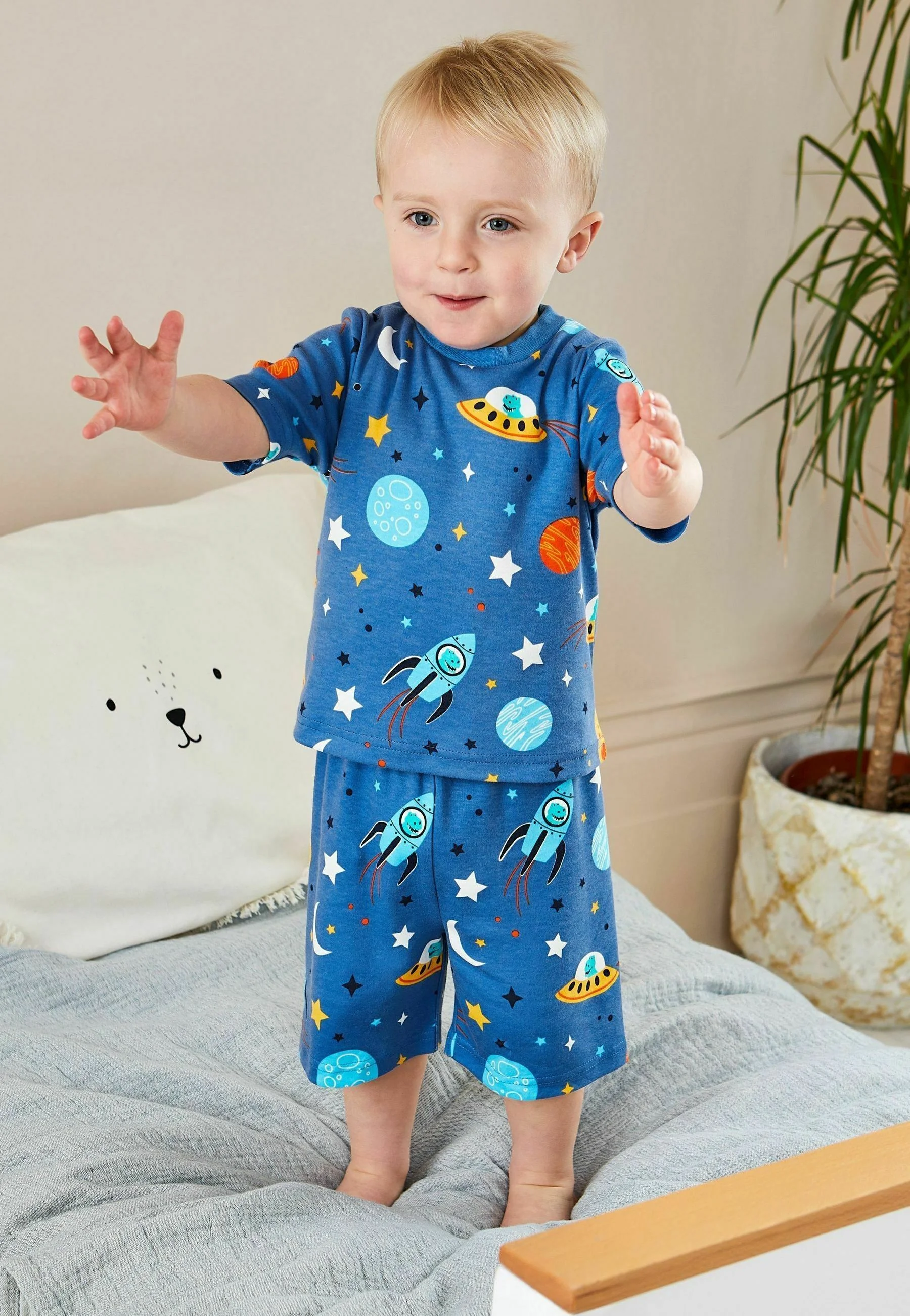 JoJo Maman Bébé BRILLA EN LA OSCURIDAD - CONJUNTO DE AJUSTE REGULAR - Pijama