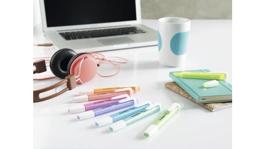 STABILO® Textmarker - STABILO swing cool - 8er Pack - mit 8 verschiedenen Farben