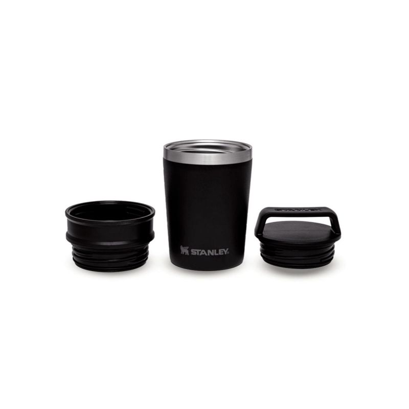 Stanley Adventure Shortstack Travel Mug 8oz\/230ml Matte Black Pebble