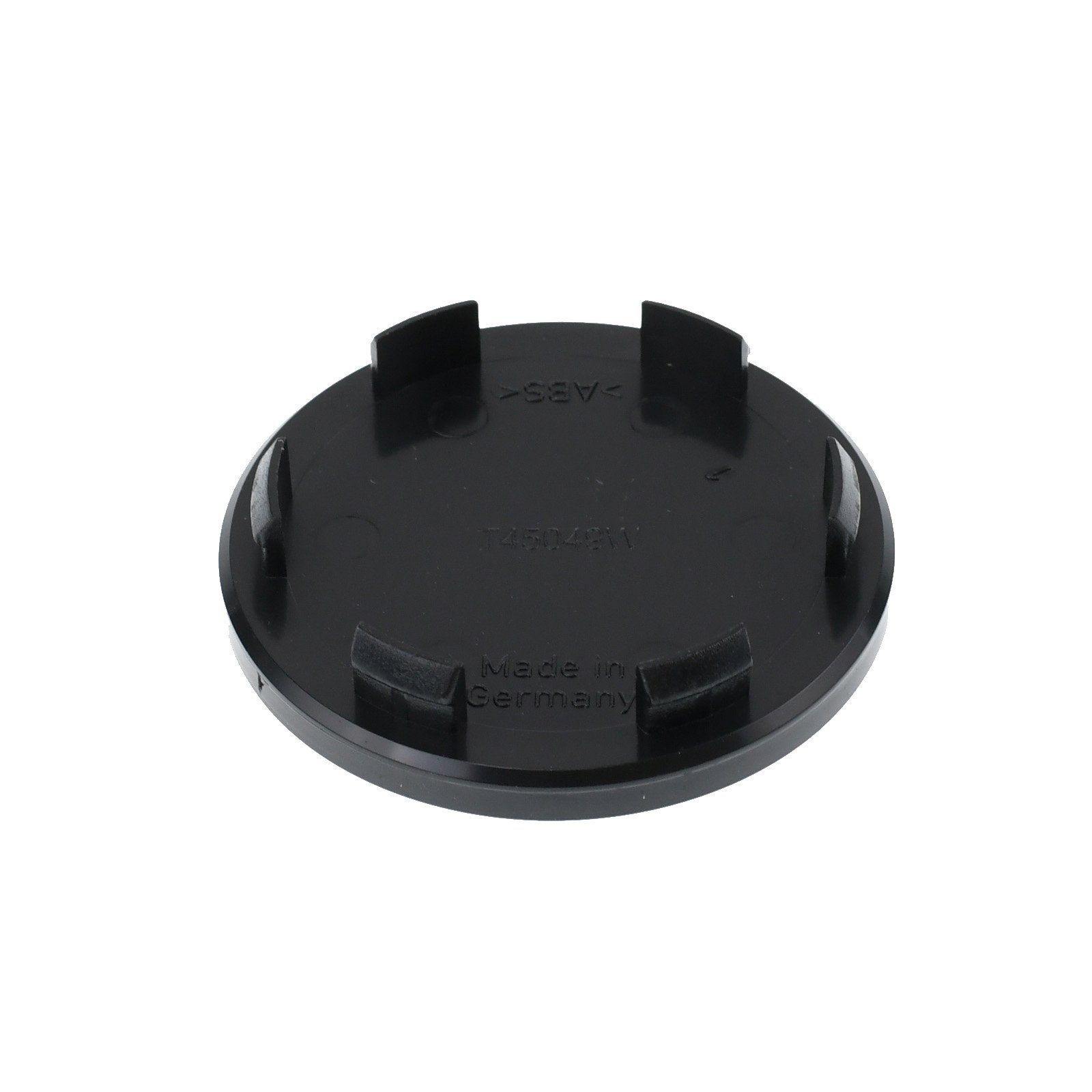 RKC Radkappe 4X 64,9mm Nabenkappen Radnaben Kappen Schwarz Flach für RH Felgen