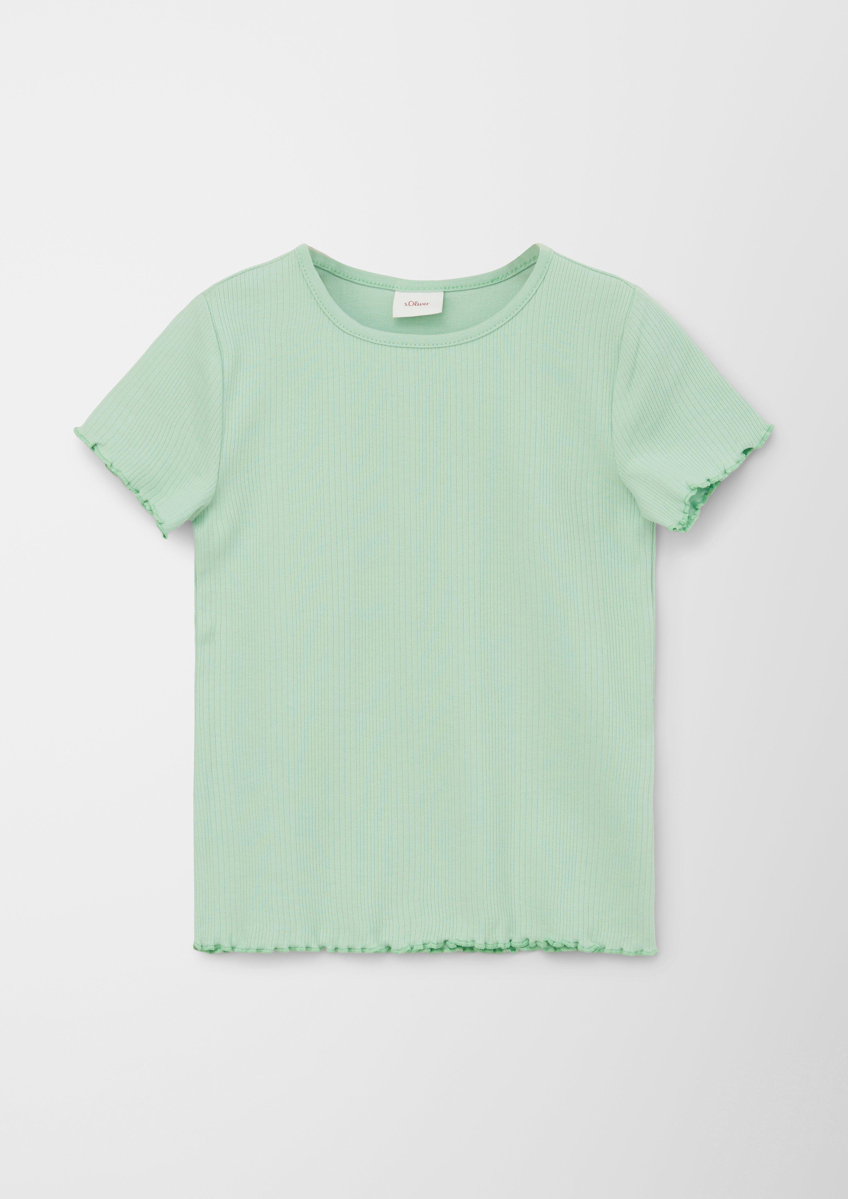 T-Shirt mit Ziernähten  2130571-7300