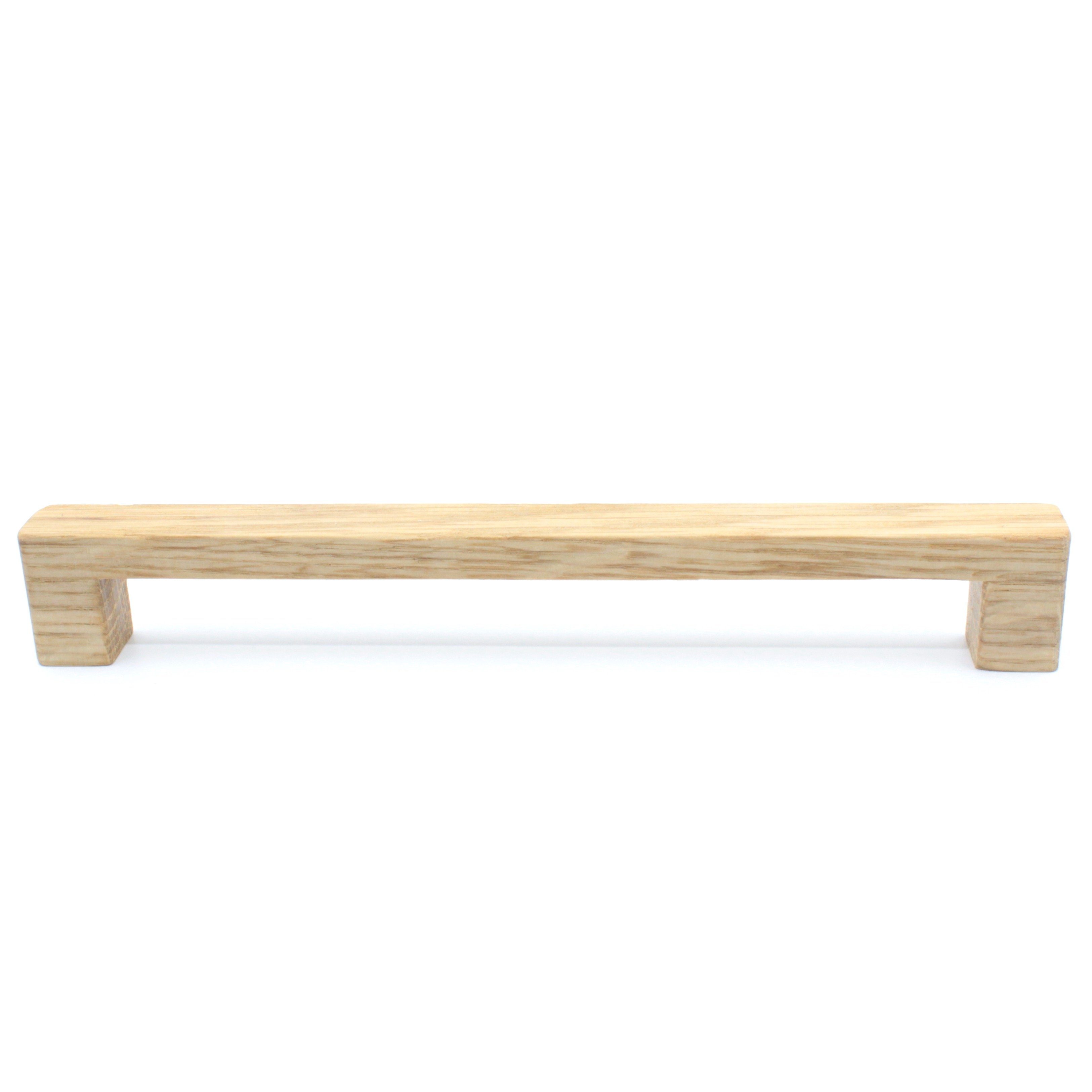 ekengriep Möbelgriff 252, Holzgriff aus Eiche für Küche, IKEA Schrank, Schubladen usw.