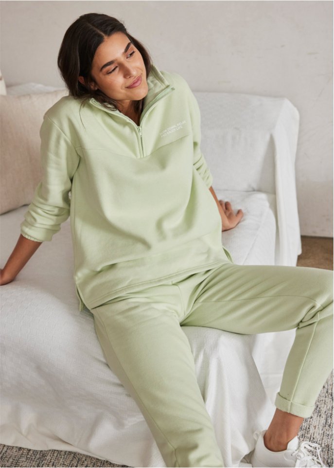 Super Soft Sweatshirt mit Turtle Neck