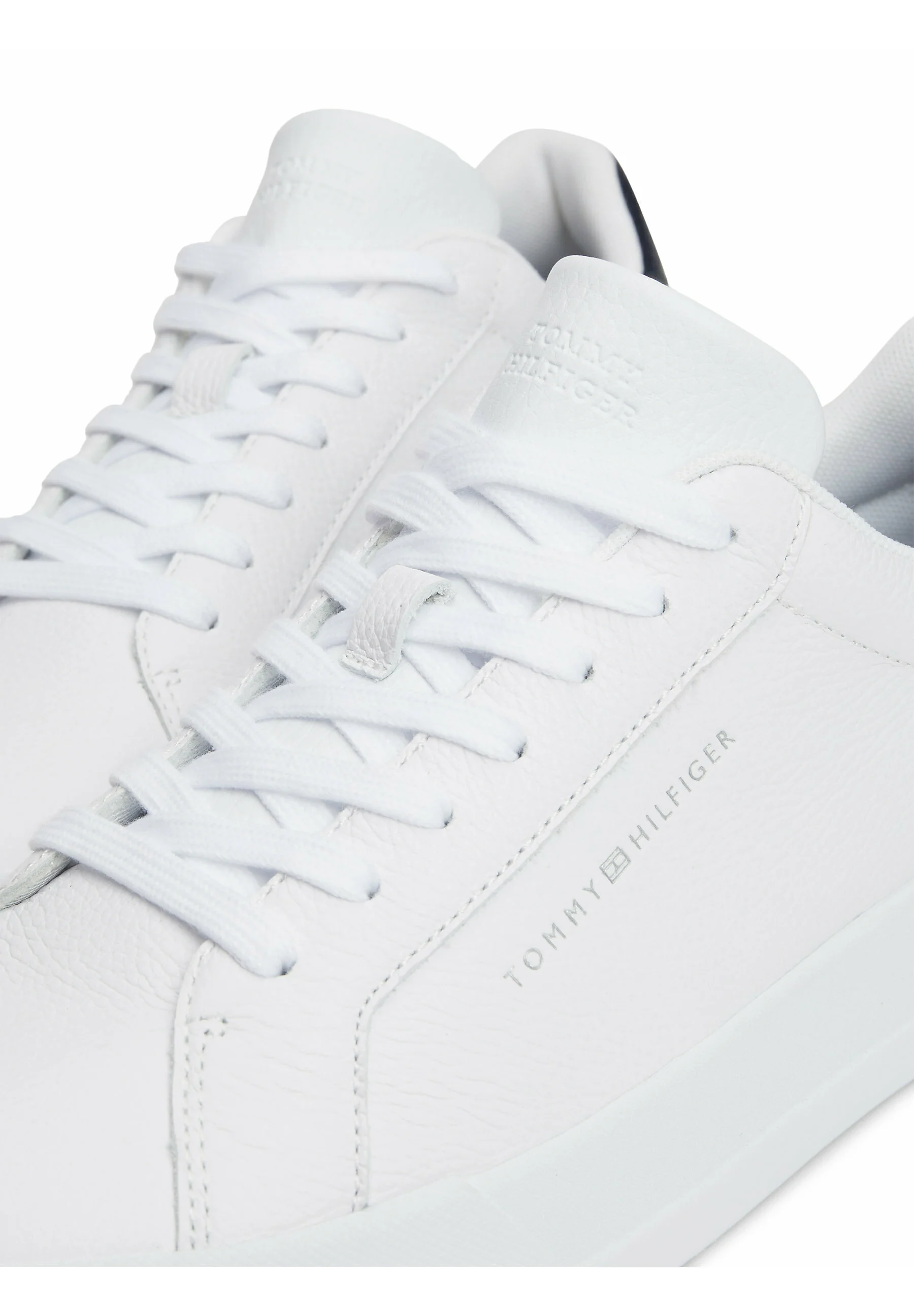Tommy Hilfiger PEBBLE GRAIN COURT - Zapatillas bajas