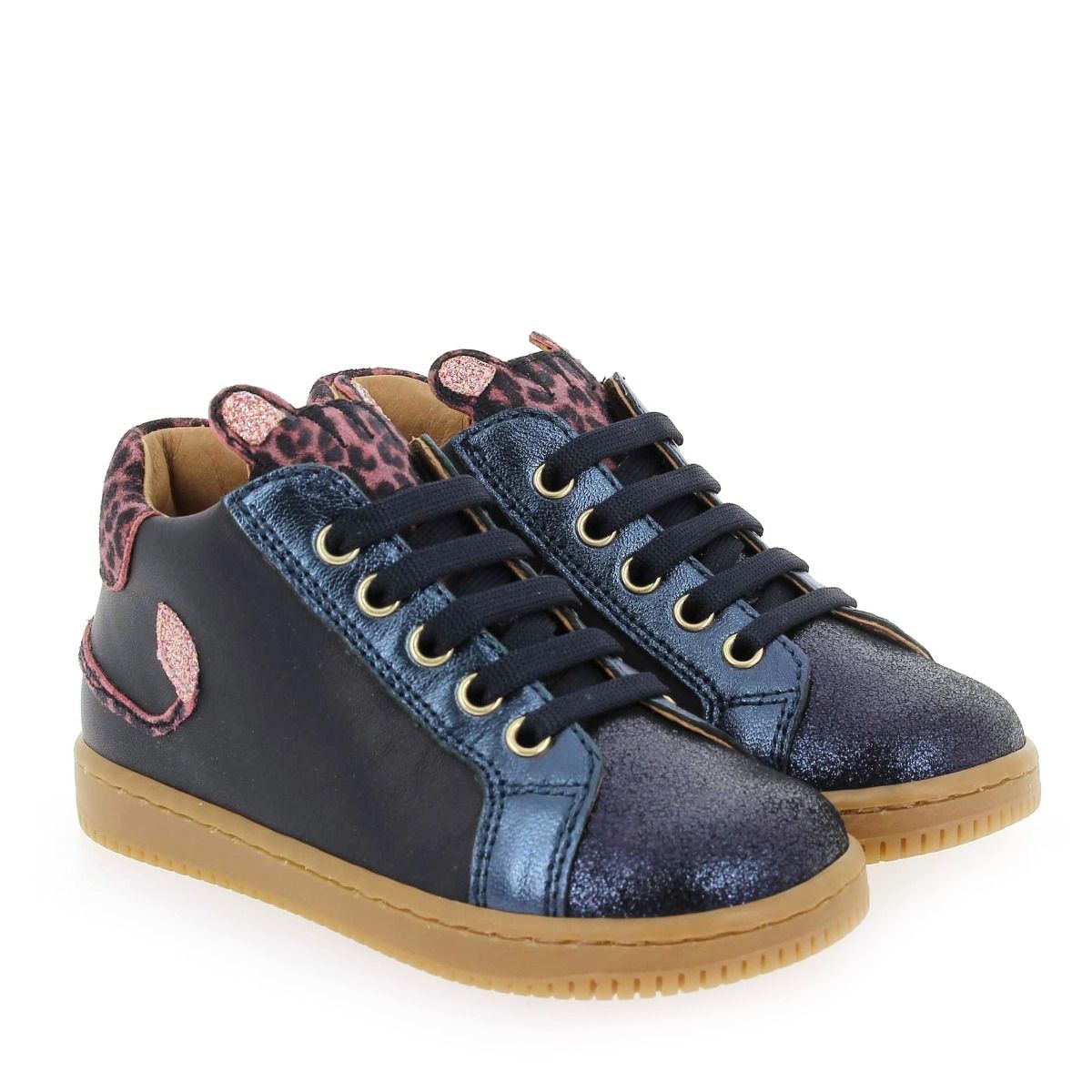 Babybotte  FLEOPARD - marine rose