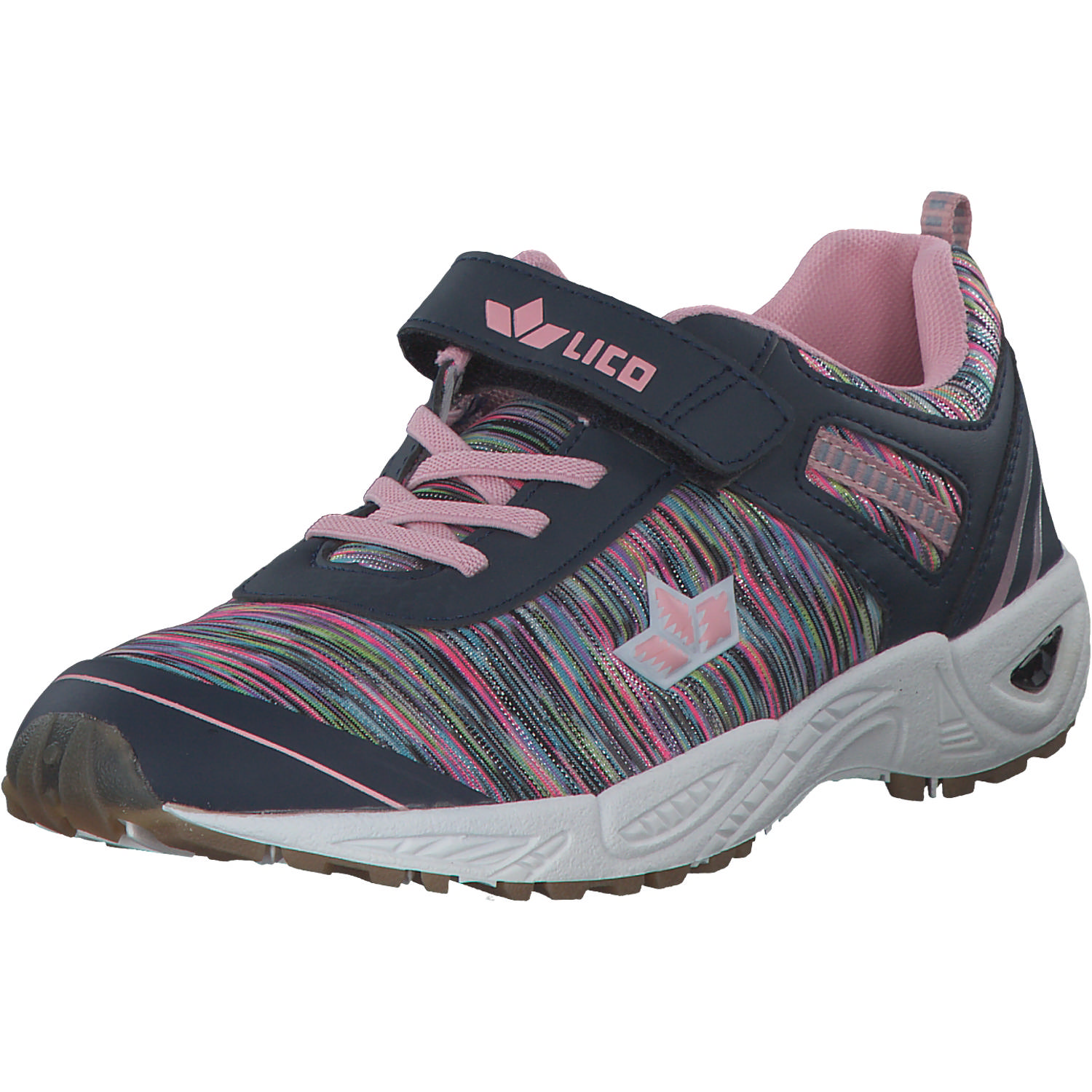 Geka Barney VS W, Sneakers Low, Kinder, marine/rosa