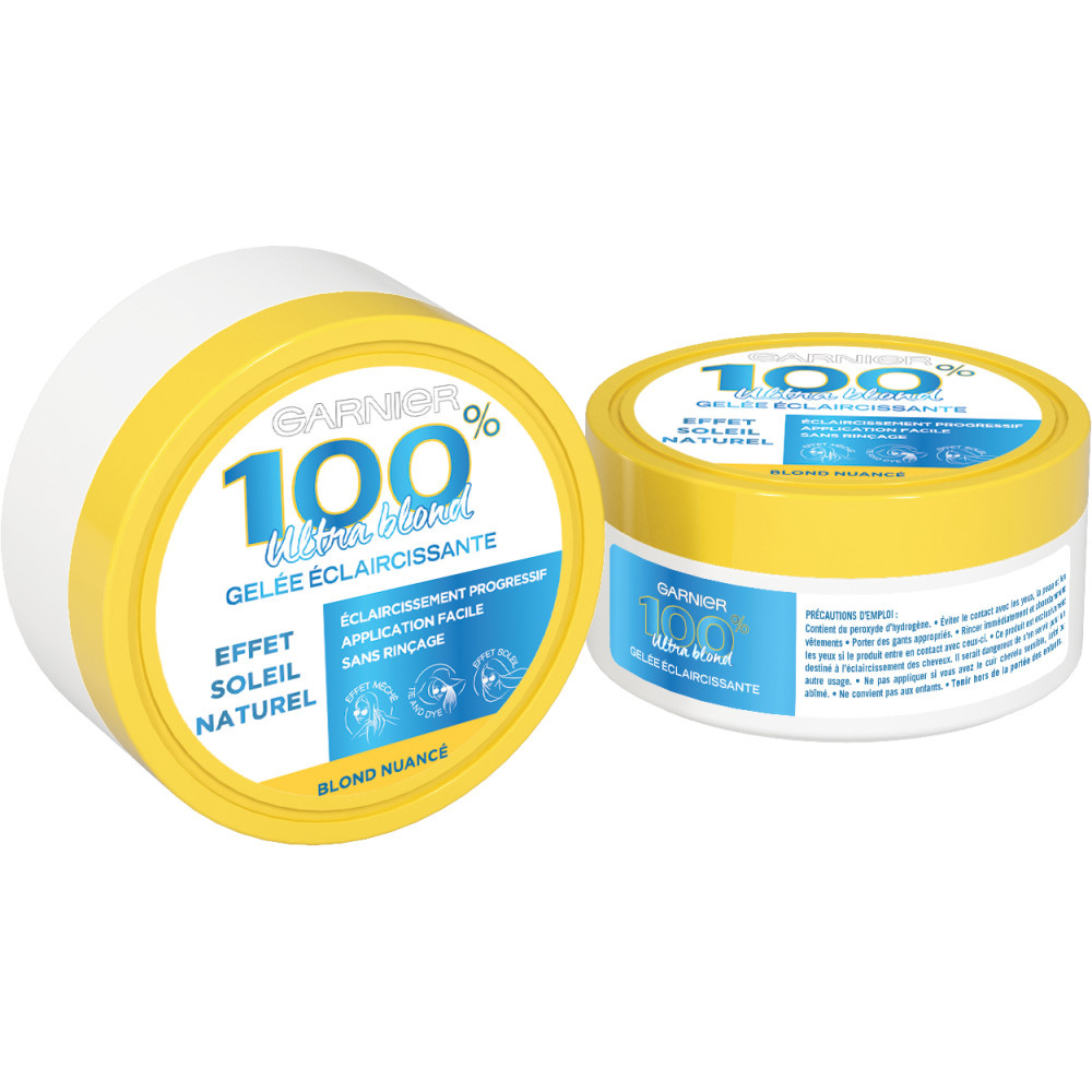 garnier coloration 100% Blond Gelée Eclaircissante Effet Soleil