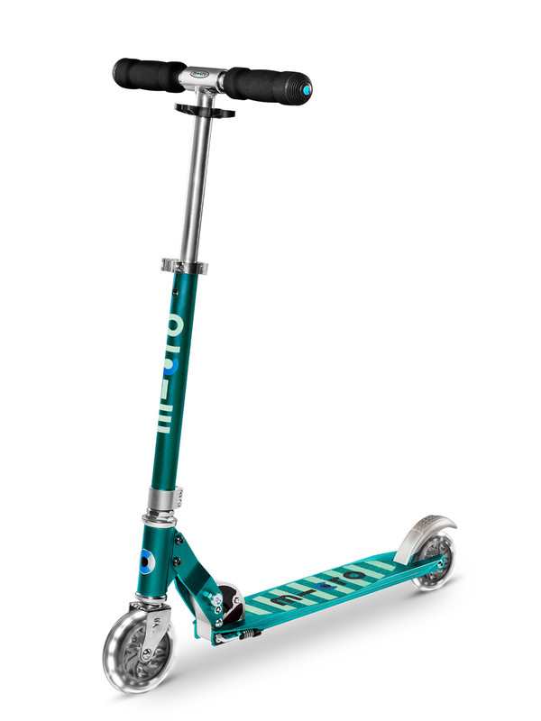 Trottinette Micro Sprite Bleu Pétrole LED