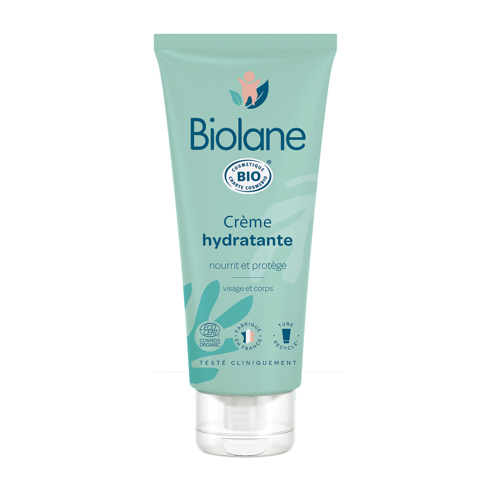 biolane Crème hydratante BIO 100 ml Crème