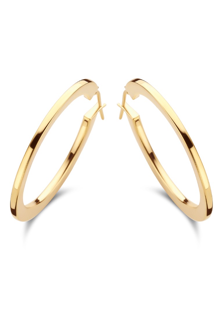 Casa Jewelry Gomma gold-plated earrings