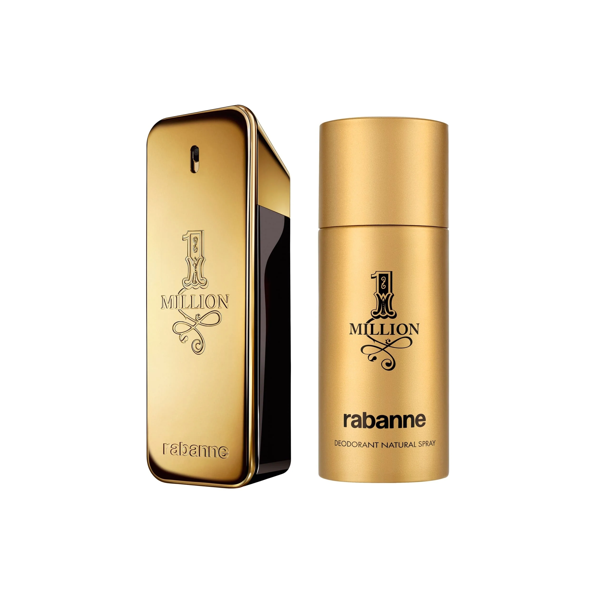1 Million Gift Set 1 Million Eau de Toilette + Deodorant Spray - Σετ δώρου ανδρικών αρωμάτων, Eau de Toilette, Deodorant Spray