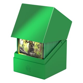 Ultimate Guard Boulder Deck Case 100+ Solid Grün