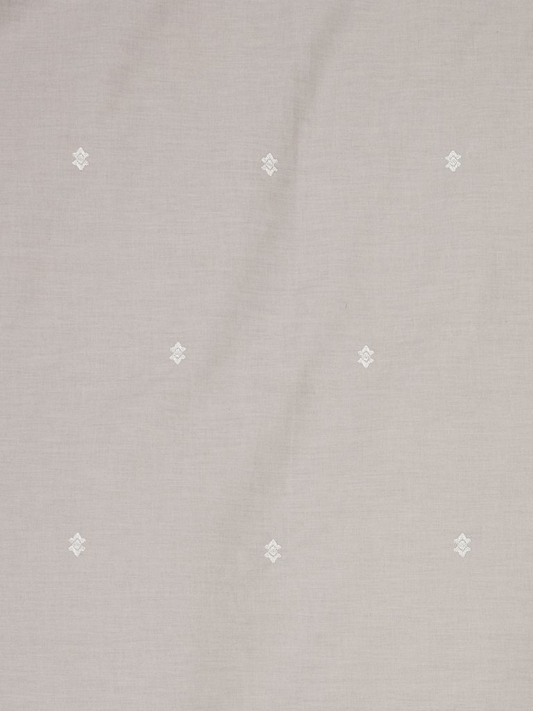 Roupa de cama ELLIE dourada, modelo ELLIE 140x200 cinza claro com bordado.