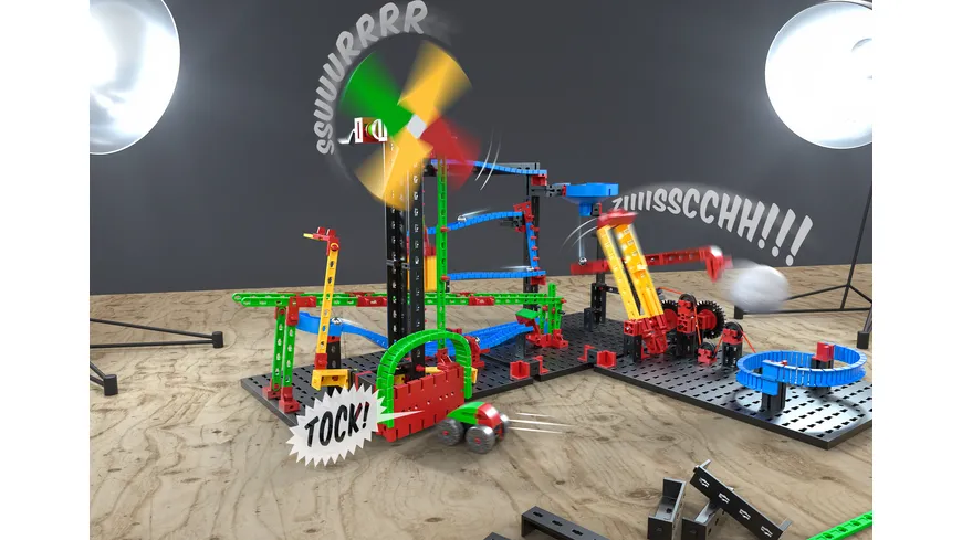 fischertechnik - ADVANCED Funny Machines - Kettenreaktion - Witzige Kettenreaktionen für junge Konstrukteure