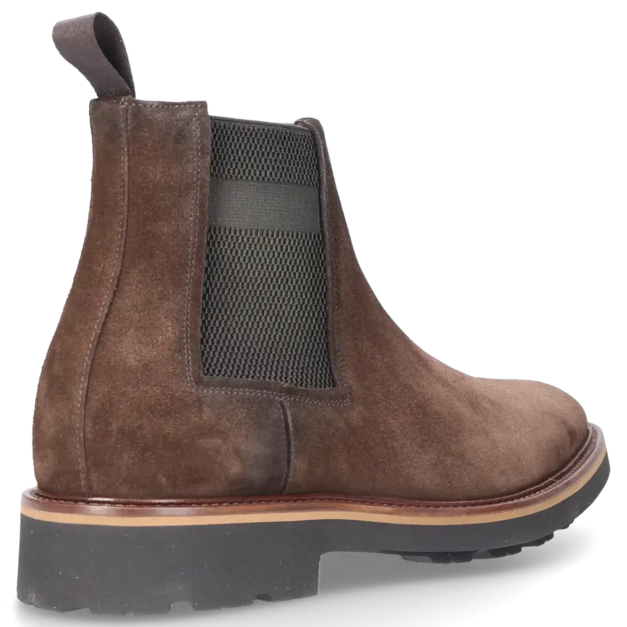 Budapester - Chelsea Boots 14196 Veloursleder - braun