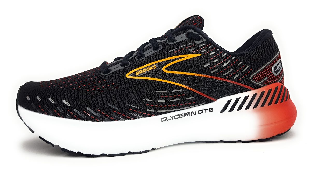 Brooks Glycerin GTS W 20 1103831D Mehrfarbig 090 Black/Fiery Red