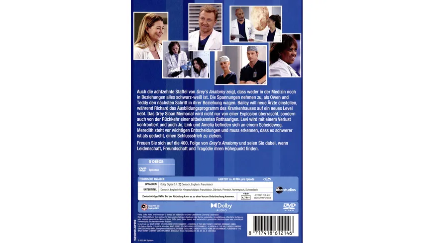Grey's Anatomy - Staffel 18