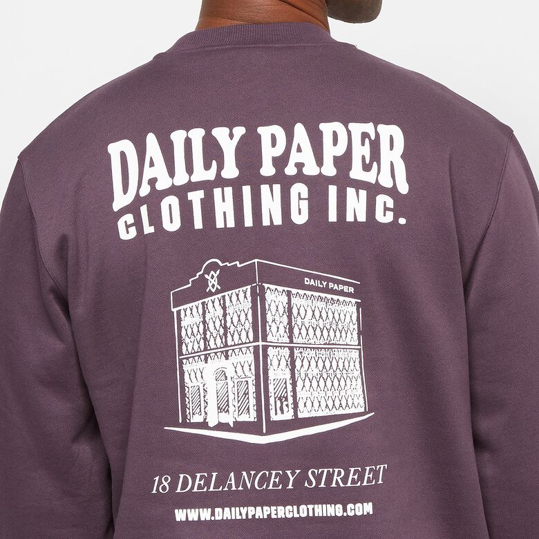 Daily Paper Nedeem Sweater plum perfect purple